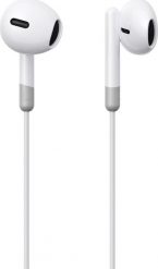 Słuchawki Joyroom Słuchawki przewodowe douszne mini jack 3.5mm z pilotem sterowania białe Słuchawki przewodowe douszne mini jack 3.5mm z pilotem stero. Białe słuchawki douszne Joyroom. Za 26.46 zł.