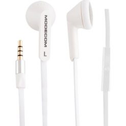 Modecom MC-131 Biały Słuchawki. Słuchawki douszne marki MODECOM. Za 36.03 zł.