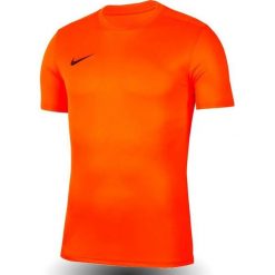 Koszulka do piłki nożnej męska Nike Dry Park VII Dri-Fit. Brązowe t-shirty sportowe męskie Nike, l, bez wzorów, sportowe, bez ramiączek. Za 96.58 zł.
