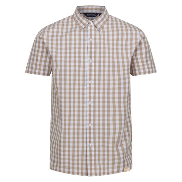 Koszula Męska W Kratkę Denmoor. Białe koszule męskie Regatta, l, bez wzorów, bez kołnierzyka, bez ramiączek. Za 55.99 zł.