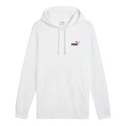 Męska Bluza Z Kapturem Ess 2 Color Small No 1. Białe bluzy nierozpinane męskie Puma, m, bez wzorów, z kapturem. Za 237.99 zł.