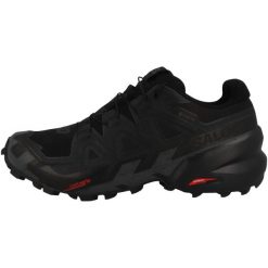 Buty do biegania męskie Salomon Speedcross 6 Gtx. Czarne buty do biegania męskie Salomon, bez wzorów, z gore-texu, bez zapięcia, do biegania, salomon speedcross, gore-tex. Za 696.00 zł.