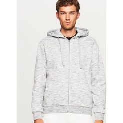 Rozpinana bluza z kapturem - Jasny szar. Bluzy rozpinane męskie marki Reserved. Za 79.99 zł.