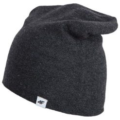 4F Męska Czapka H4Z17 cam003 Ciemny Szary Melanż L-Xl. Czapki męskie 4f. W wyprzedaży za 18.00 zł.