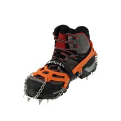 Raczki Turystyczne PRO Traxion Pomarańczowe S_36_38. Brązowe buty trekkingowe męskie VOLVEN, bez wzorów, sportowe, bez obcasa, bez zapięcia. Za 149.99 zł.