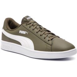 Sneakersy PUMA - Smash V2 L 365215 11 Forest Night/Puma White. Buty sportowe na co dzień męskie marki Puma. Za 249.00 zł.