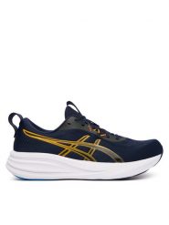 Asics Buty do biegania Gel-Pulse 17 1011C153 Granatowy. Niebieskie buty do biegania męskie Asics, bez wzorów, z meshu, bez zapięcia, do biegania. Za 489.99 zł.