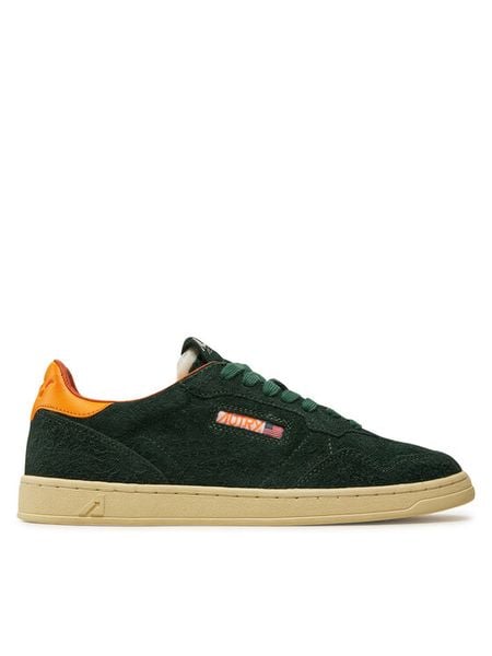 Autry Sneakersy FLLMUL02 Zielony. Zielone buty sportowe na co dzień męskie AUTRY, m, bez wzorów, ze skóry, bez ramiączek, bez kaptura. Za 559.99 zł.