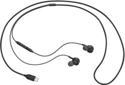 Samsung EO-IC100B Zestaw słuchawkowy Przewodowa Douszny Połączenia/muzyka Czarny. Czarne zestawy słuchawkowe SAMSUNG. Za 110.72 zł.