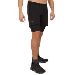 Szorty Kilpi Braga. Czarne szorty sportowe męskie Kilpi, bez wzorów, sportowe. Za 153.53 zł.