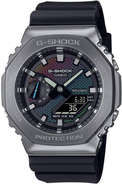 Zegarek męski Casio GM-2100BRW-1AER czarny. Czarne zegarki męskie Casio. Za 989.00 zł.