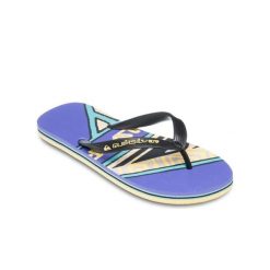 Klapki dla Mężczyzn MOLOKAI SCREEN. Brązowe klapki i japonki męskie Quiksilver, bez wzorów, z gumy. Za 99.99 zł.
