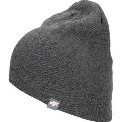 Czapka męska CAM300 - średni szary. Czapki męskie marki 4f. Za 29.99 zł.