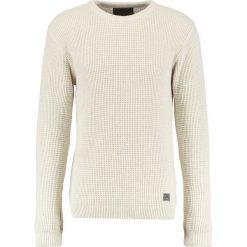 Brixtol Textiles REED Sweter raw white. Białe kardigany męskie Brixtol Textiles, z bawełny. Za 419.00 zł.