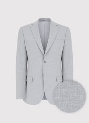 PAKO LORENTE - Jasnoszara marynarka garniturowa. Marynarki męskie Pako Lorente, m, bez wzorów, z elastanu. Za 999.99 zł.