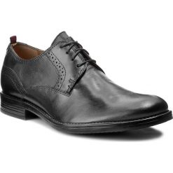 Półbuty LASOCKI FOR MEN - MB-NORWAY-39 Czarny. Czarne eleganckie półbuty męskie Lasocki For Men, z materiału, eleganckie. Za 189.99 zł.