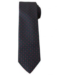 Stylowy Krawat Męski w Drobne Kwadraciki - 6 cm - Angelo di Monti, Granatowy. Niebieskie krawaty i muchy męskie Angelo di Monti, bez wzorów, eleganckie. Za 45.00 zł.