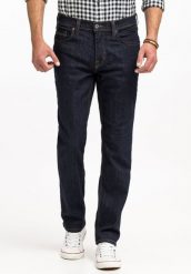 Męskie Spodnie Jeansowe Mustang Washington Straight Denim Blue 1015351 5000 940, W32 L36. Niebieskie spodnie na co dzień męskie Mustang, bez wzorów, z bawełny, klasyczne, długie. Za 249.99 zł.