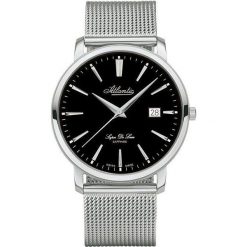 Zegarek Atlantic Męski Super De Luxe 64356.41.61 Mesh Szafir srebrny. Szare zegarki męskie Atlantic, z meshu. Za 1,545.40 zł.
