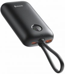 Swissten Voltbox 35W Power Bank 10000 mAh with Built-In Cables USB-C and Lightning. Powerbanki SWISSTEN. Za 138.57 zł.