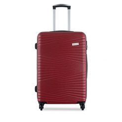 Walizka średnia Semi Line. Czerwone walizki męskie Semi-line, bez wzorów, średnie. Za 289.99 zł.