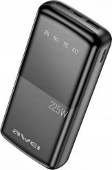 Powerbank Awei AWEI PowerBank P13K 20000mAh 22.5W czarny/black Digital Display. Czarne powerbanki Awei. Za 68.33 zł.