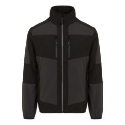Męska Kurtka Soft Shell EVolve 2warstwowa. Czarne kurtki męskie Regatta, m, bez wzorów, sportowe, bez ramiączek, bez kaptura. Za 215.99 zł.