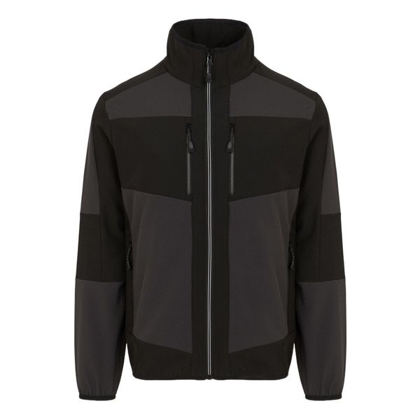 Męska Kurtka Soft Shell EVolve 2warstwowa. Czarne kurtki męskie Regatta, m, bez wzorów, sportowe, bez ramiączek, bez kaptura. Za 222.99 zł.