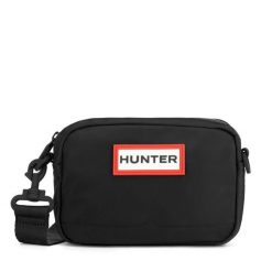 Saszetka Hunter. Czarne saszetki męskie Hunter, bez wzorów. Za 97.99 zł.