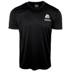 Funkcjonalna koszula sportowa Outdoor Szybkoschnąca. Czarne t-shirty sportowe męskie GUGGEN MOUNTAIN, m, bez wzorów, z poliesteru, sportowe, bez ramiączek. W wyprzedaży za 179.81 zł.
