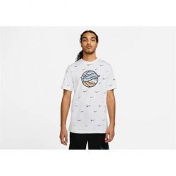 Koszulka sportowa męska Nike DO2250100. Białe t-shirty sportowe męskie Nike, l, bez wzorów, sportowe, bez ramiączek. Za 239.99 zł.