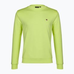 Bluza męska Napapijri Balis Crew Sum 2. Zielone bluzy nierozpinane męskie Napapijri, m, bez wzorów, casualowe, bez ramiączek, bez kaptura. Za 239.99 zł.