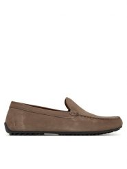 Geox Mokasyny U Istria U653KC 00022 C1018 Brązowy. Brązowe mokasyny męskie Geox, ze skóry, bez zapięcia. Za 449.99 zł.