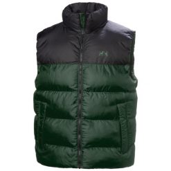 Kurtka puchowa bez rękawów Helly Hansen Active. Zielone kurtki męskie Helly Hansen, bez wzorów, z puchu, bez ramiączek, bez kaptura. Za 664.00 zł.