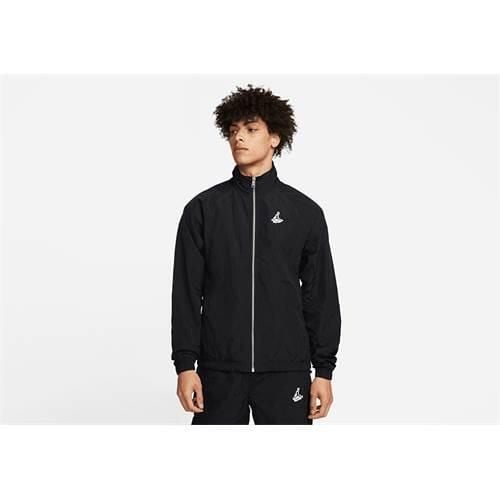 Kurtka treningowa męska Nike Air Jordan Essential Statement Warmup. Czarne kurtki męskie Nike, m, bez wzorów, z syntetyku, bez kaptura, do biegania. Za 479.00 zł.
