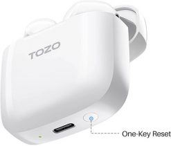 TOZO A3 Pro TWS Bluetooth Earbuds White. Białe słuchawki bluetooth TOZO. Za 103.79 zł.