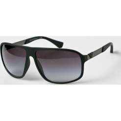 Emporio Armani - Okulary EA4029. Szare okulary przeciwsłoneczne męskie Emporio Armani, z materiału. Za 699.90 zł.