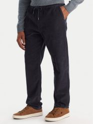 Quiksilver Spodnie materiałowe Taxer EQYNP03315 Granatowy Loose Fit. Niebieskie spodnie na co dzień męskie Quiksilver, bez wzorów, z bawełny. Za 349.99 zł.