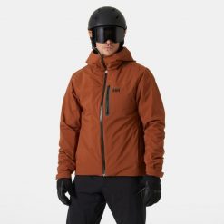 Kurtka narciarska 3 w 1 Helly Hansen Swift. Brązowe kurtki narciarskie i snowboardowe męskie Helly Hansen, na zimę, m, bez wzorów, bez kaptura, narciarskie, primaloft. Za 1,498.00 zł.