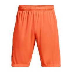 Spodenki fitness męskie Under Armour Tech Graphic. Brązowe szorty sportowe męskie Under Armour, bez wzorów, sportowe. Za 62.99 zł.