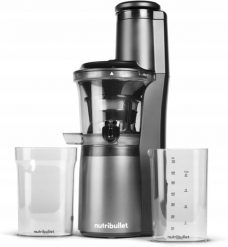 Wyciskarka wolnoobrotowa Nutribullet Nutribullet Slow Juicer NBJ500 (grey/black, 150 watts). Sokowirówki i wyciskarki do soków Nutribullet. Za 980.99 zł.