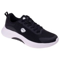 Trampki Męskie Colsy. Czarne buty trekkingowe męskie IGUANA, bez wzorów, sportowe, bez zapięcia. Za 224.99 zł.