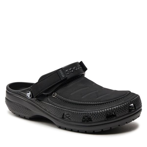 Klapki Crocs. Czarne klapki i japonki męskie Crocs, bez wzorów. Za 259.99 zł.