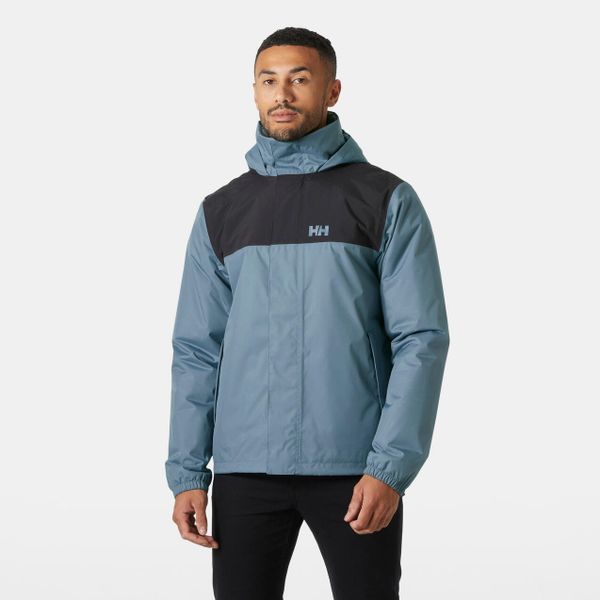 Kurtka wodoodporna Helly Hansen Vancouver. Niebieskie kurtki męskie Helly Hansen, m, bez wzorów, eleganckie, bez ramiączek, bez kaptura. Za 665.00 zł.