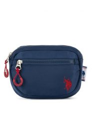 U.S. Polo Assn. Saszetka nerka BIUXT5677MIA Granatowy. Niebieskie saszetki męskie U.S. Polo Assn., bez wzorów, z materiału. Za 65.99 zł.