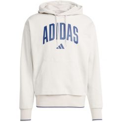 Bluza Męska z Kapturem adidas Sportowa Hoodie Wygodna Bawełniana roz. XXL. Białe bluzy z kapturem męskie ADIDAS, m, bez wzorów, z bawełny, z kapturem. Za 223.00 zł.