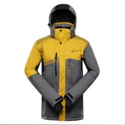 Kurtka męska narciarska snowboardowa 15.000 Alpine Pro Dear 2. Żółte kurtki narciarskie i snowboardowe męskie Alpine Pro, na zimę, m, bez wzorów, bez kaptura, narciarskie. W wyprzedaży za 1,039.00 zł.