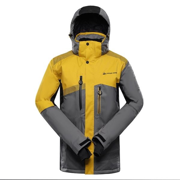 Kurtka męska narciarska snowboardowa 15.000 Alpine Pro Dear 2. Żółte kurtki narciarskie i snowboardowe męskie Alpine Pro, na zimę, m, bez wzorów, bez kaptura, narciarskie. W wyprzedaży za 1,039.00 zł.
