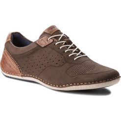 Półbuty BUGATTI - 321-48001-1500-6000 Brown. Brązowe codzienne półbuty męskie Bugatti, z materiału. W wyprzedaży za 289.00 zł.