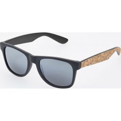 Okulary przeciwsłoneczne - Beżowy. Brązowe okulary przeciwsłoneczne męskie Reserved. Za 49.99 zł.